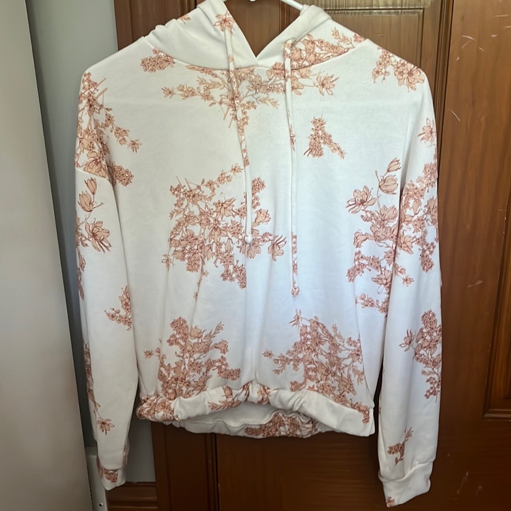 Olivia & Vivian floral hoodie